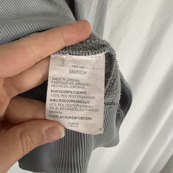 Under Armour Sweater Men's Small grey Pullover 1/4 Zip Long Sleeve Storm - Picture 8 of 12